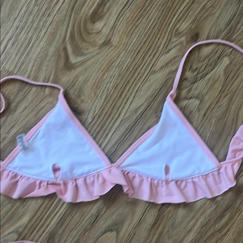 Pink Ruffle Bikini Set - Picture 5 of 6
